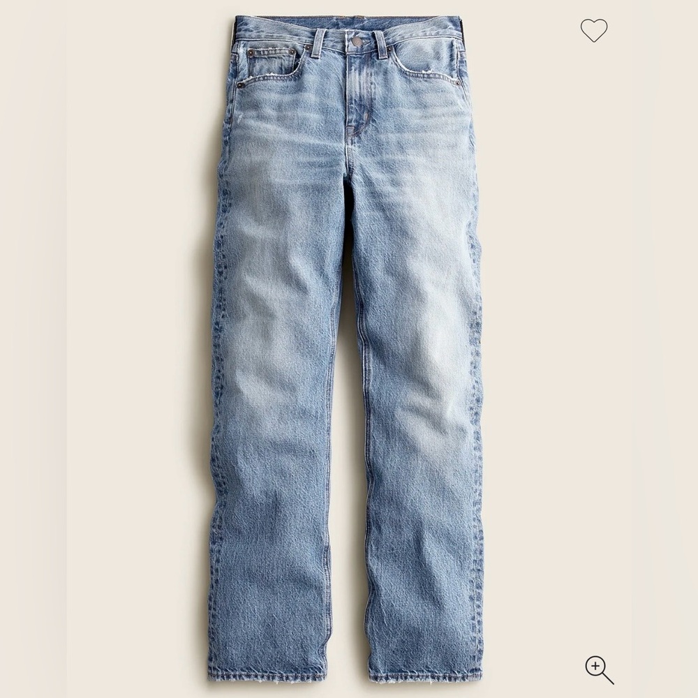 J Crew Point Sur vista straight jean in Medium Vintage wash